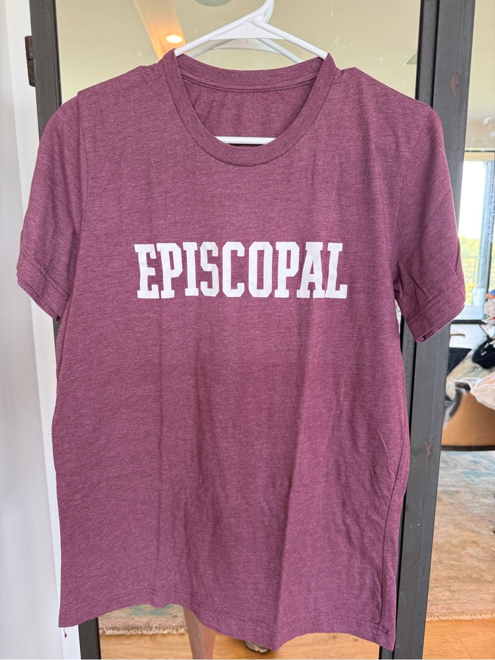 Episcopal Short-Sleeve Tee — Maroon